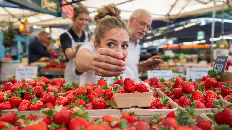 Consommation : comment la fraise française résiste encore, et voici pourquoi elle tient bon