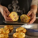 « Je les prépare le dimanche soir » : mes muffins fromage-jambon parfaits pour tous mes déjeuners de la semaine