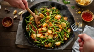 Mieux que la cuisson à l’eau : vos haricots verts sont plus savoureux quand on les cuisine ainsi