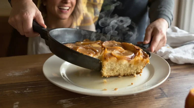 « Une poêle, et c’est tout » : mon gâteau aux pommes préféré sans allumer le four