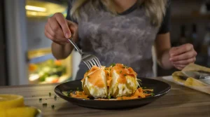 « C’est mon repas du soir express quand je n’ai ni le temps ni l’envie de cuisiner » : avec une pomme