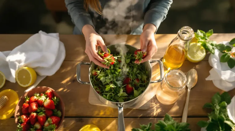 On jette tous la même partie de la fraise, alors que c’est celle qui révèle le plus d’idées en cuisine